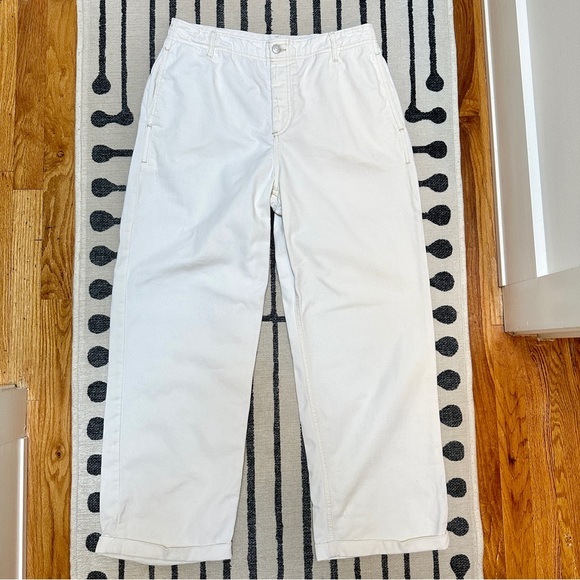 FREE PEOPLE Relaxed Boyfriend Chino Pants - Picture 2 of 14